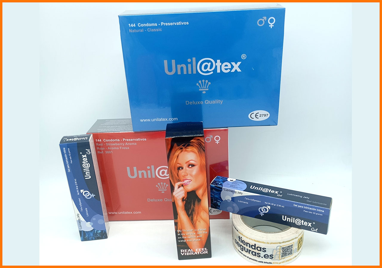 Unilatex Natural + Fresa + 2 Lubricantes + Vibrador