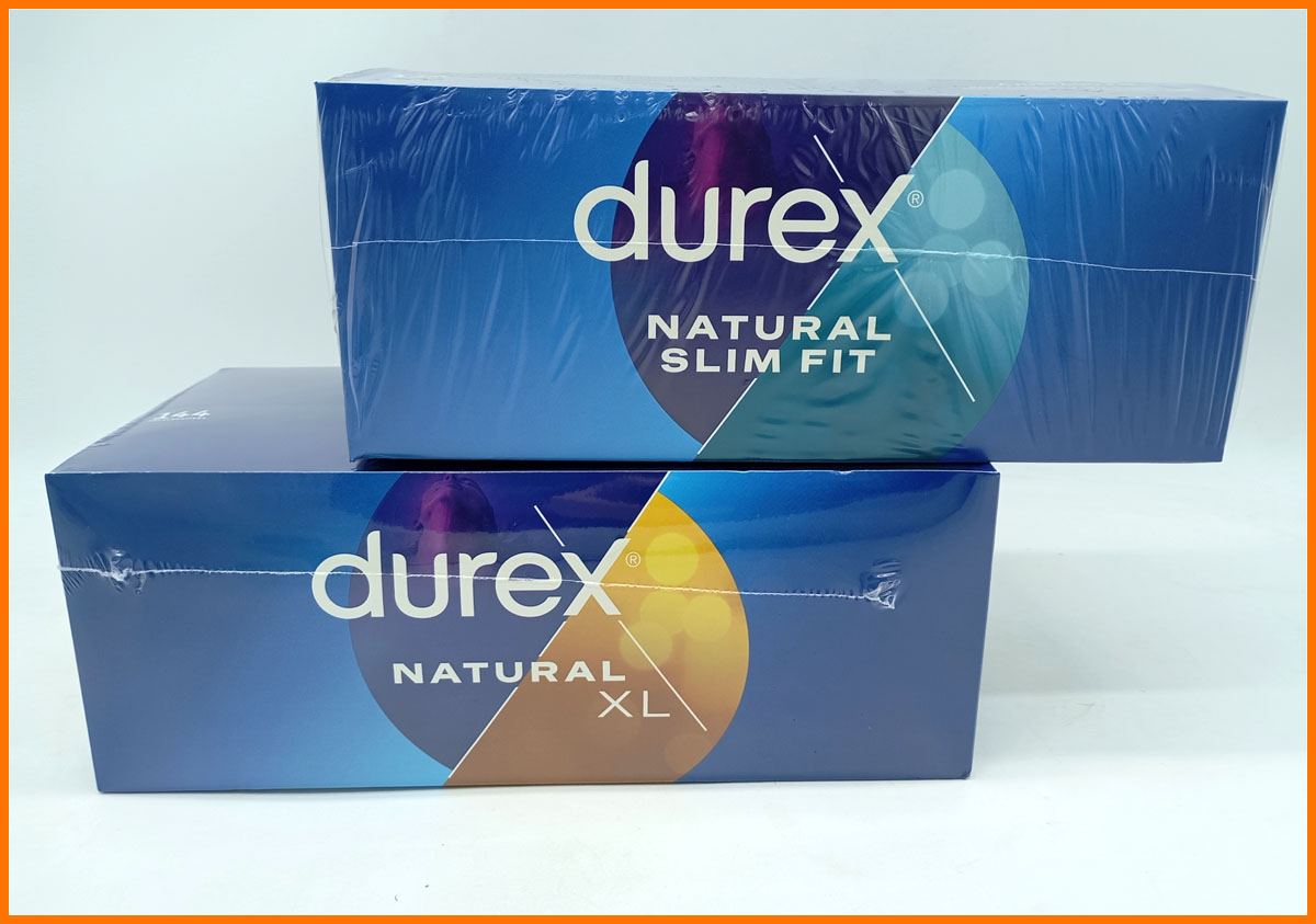 Durex Slim Fit + Durex XL